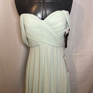 Light Sage Green Sequin Hearts Dress